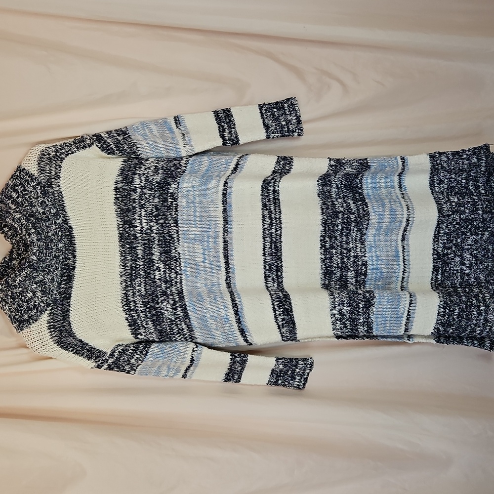 Free People Beach Slouchy Sweater Dress Women's Small Cowl Neck Heavy Coastal - Picture 6 of 9